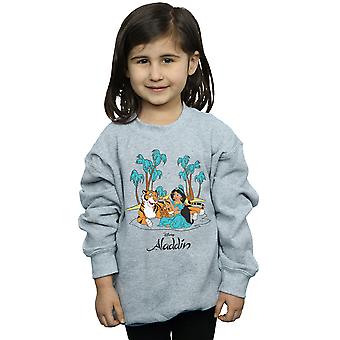 Disney Mädchen Aladdin Jasmine Abu Rajah Beach Sweatshirt