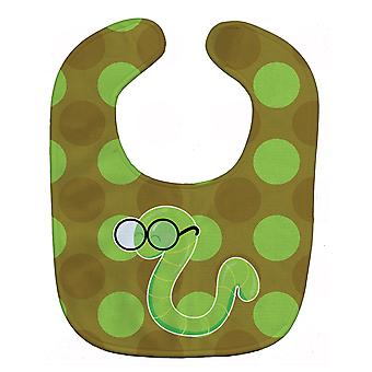 Carolines Schätze BB9031BIB zurück zu Schule Wurm Baby Lätzchen