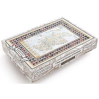 Clans und Tartans Of Scotland 1000 Stück Jigsaw Puzzle 690 x 480 mm (jg)