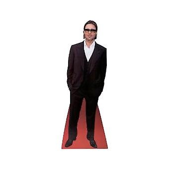 Brad Pitt stationära kartong släppandet